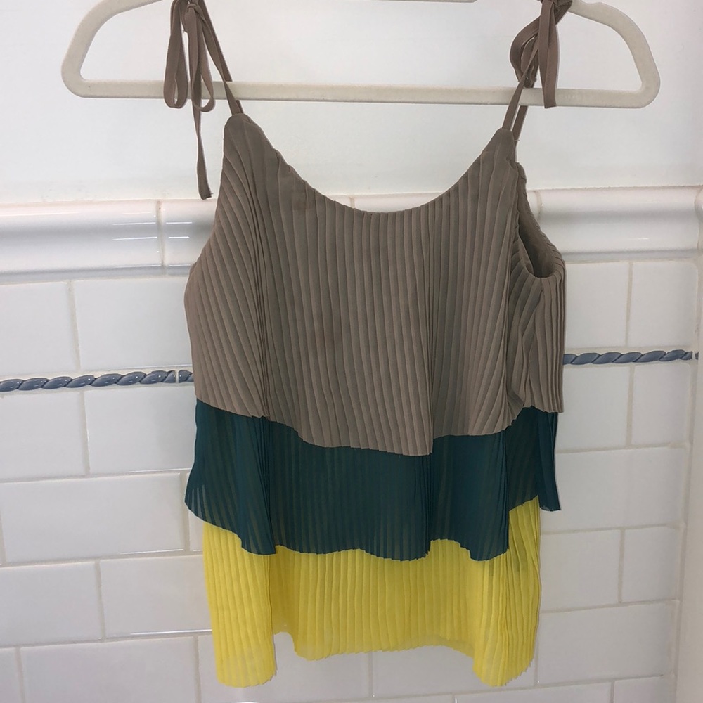 Patterson J. Krincaid layered blouse